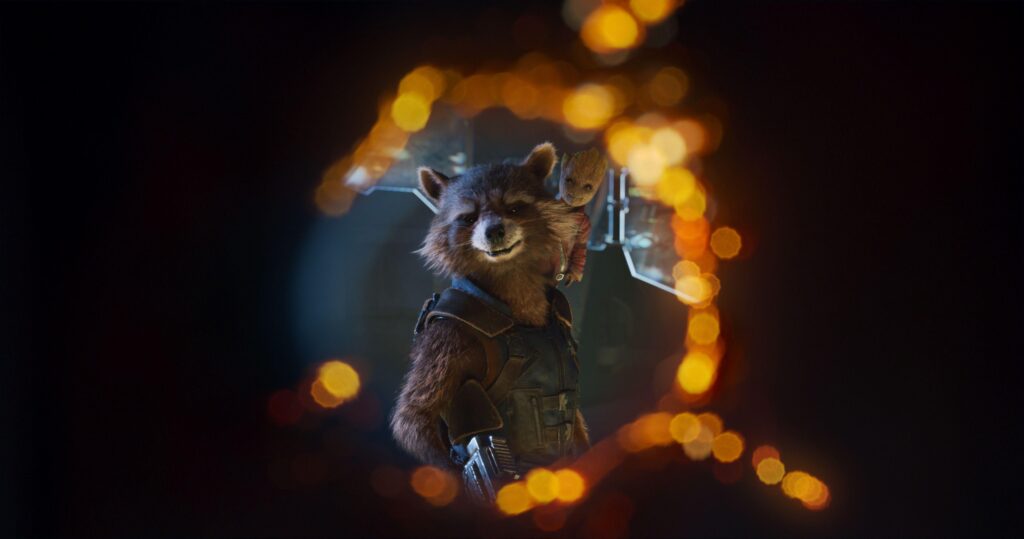 Wallpapers Rocket Raccoon, Baby Groot, Guardians of the Galaxy Vol