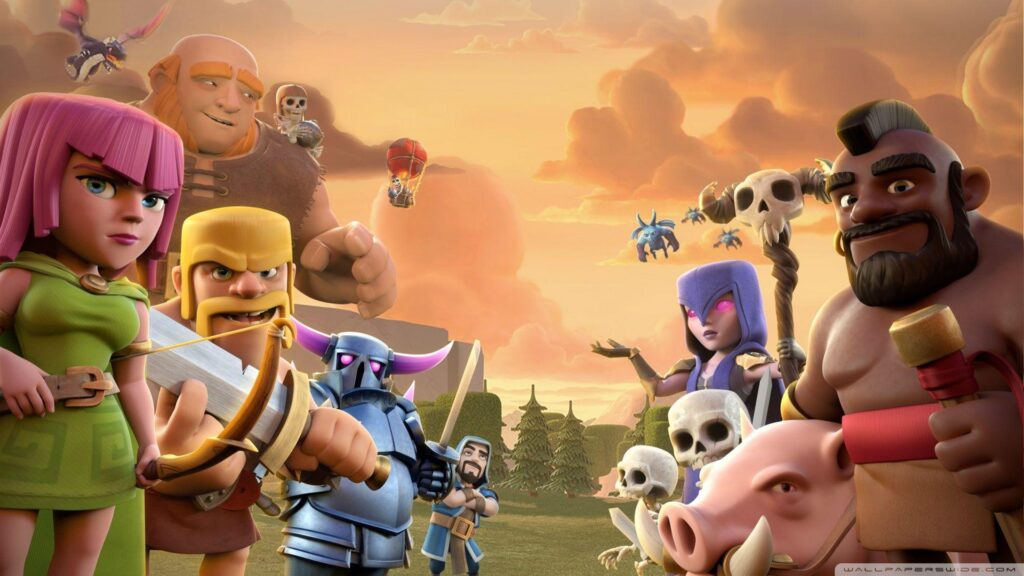 Clash Of Clans 2K desk 4K wallpapers High Definition Mobile