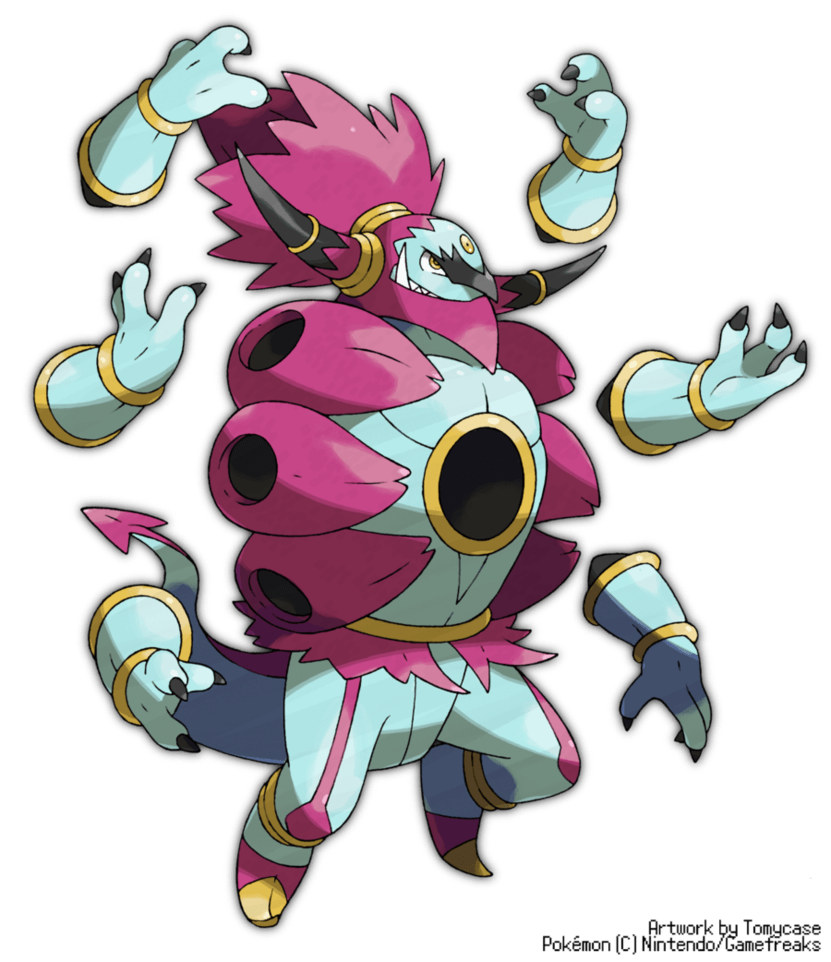 Collection of Hoopa Unbound Pokemon Drawing