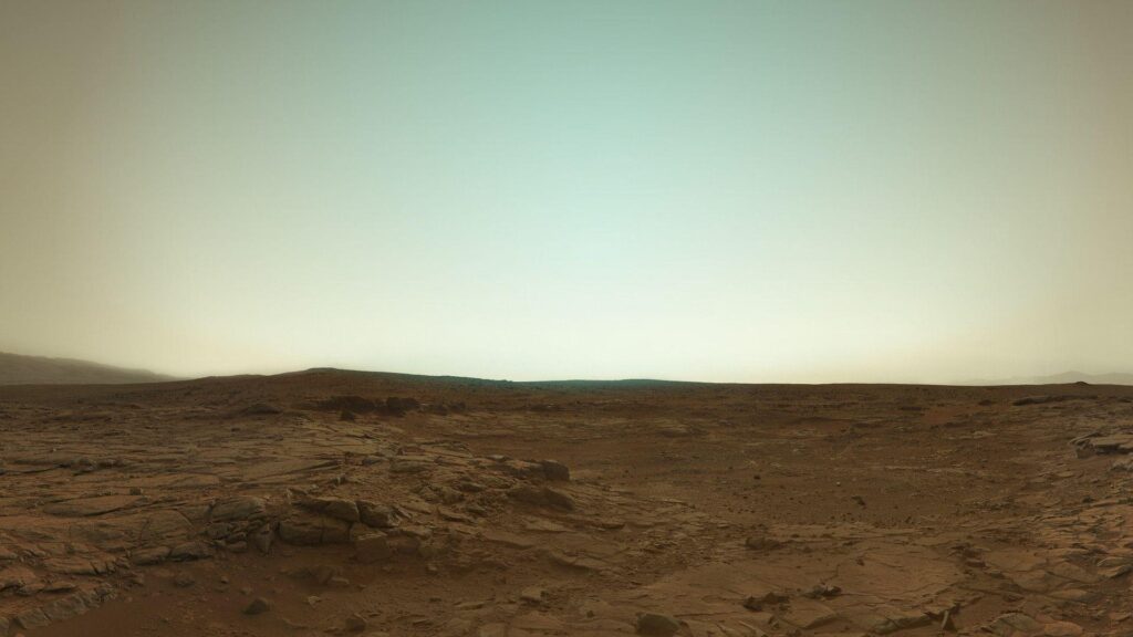 Mars in true color Latest picture from Curiosity