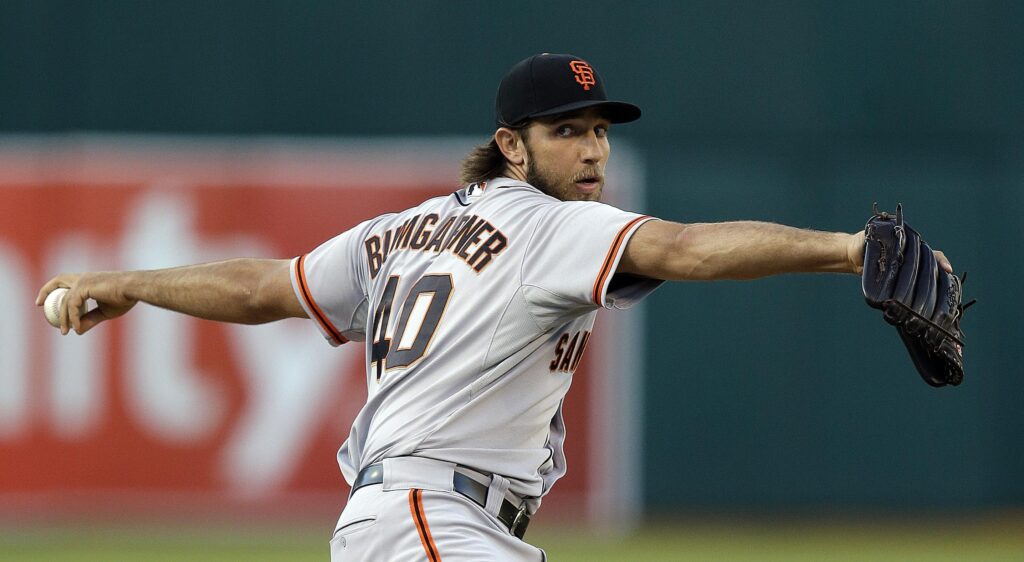 Bumgarner Nearly Throws Perfect Game Against Padres