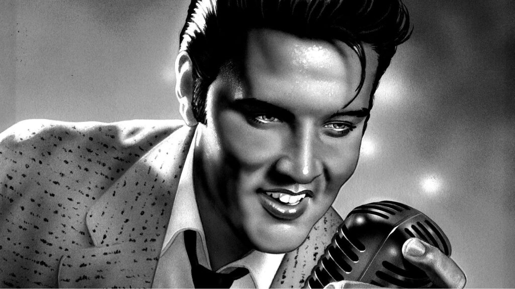 Elvis Presley Drawing 2K Wallpapers » FullHDWpp