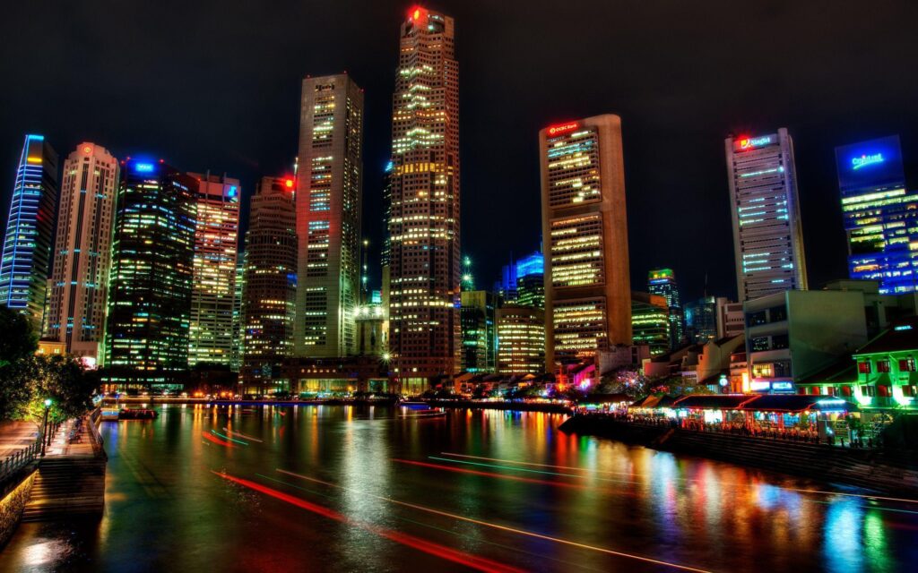 Singapore Computer Wallpapers, Desk 4K Backgrounds