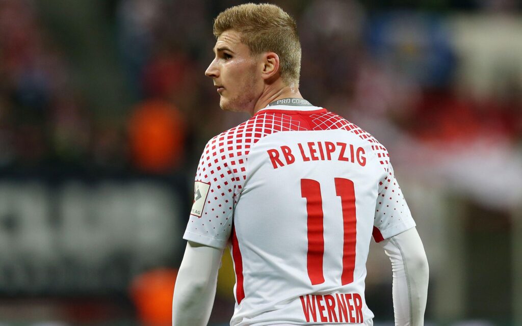 Download wallpapers Timo Werner, RB Leipzig, German football player
