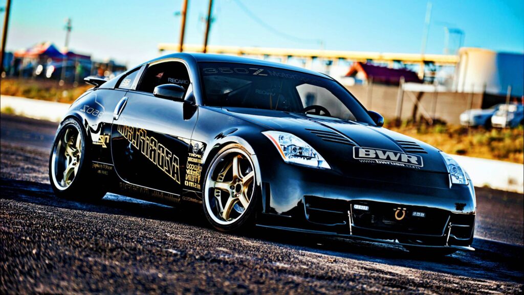 Black Nissan Z Modified Widescreen Wallpapers Nissan Car