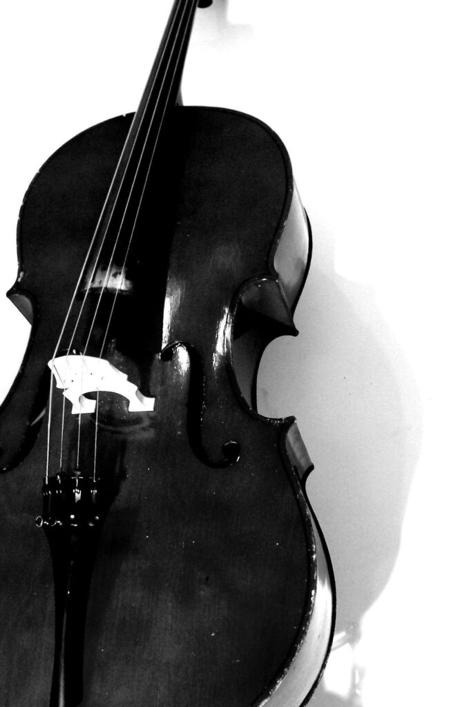 Wallpaper For – Black And White Cello Wallpapers