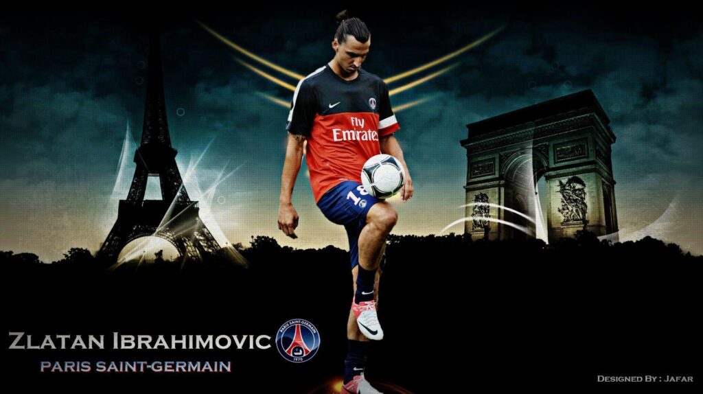 Zlatan Ibrahimovic PSG Exclusive 2K Wallpapers