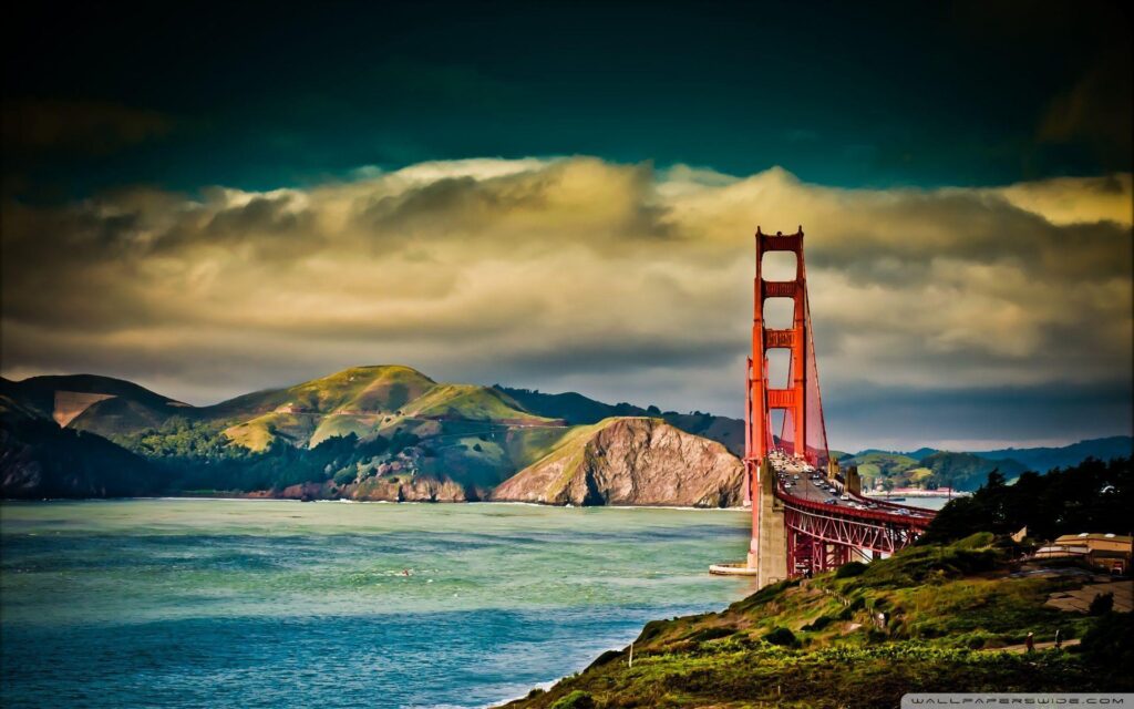 Golden Gate Bridge wallpaper,USA 2K wallpapers,World Scenery