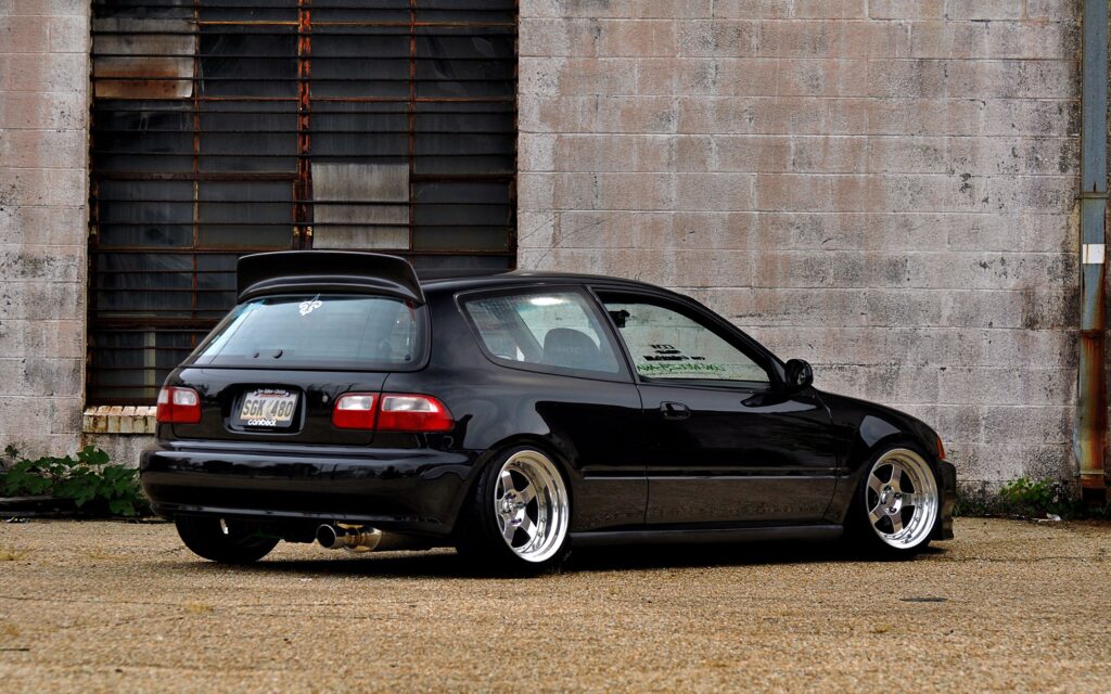 Picture Honda Civic eg Stance BellyScrapers Low CCW Black