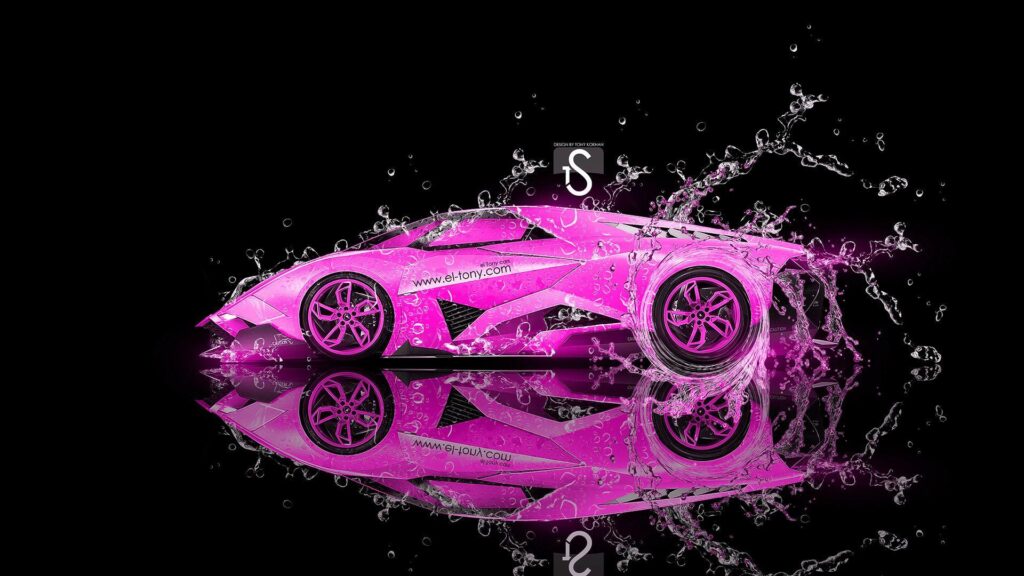Lamborghini Egoista, pink