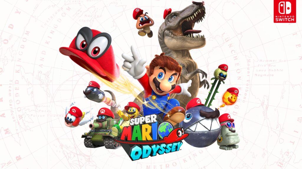 Wallpapers I made for Super Mario Odyssey NintendoSwitch