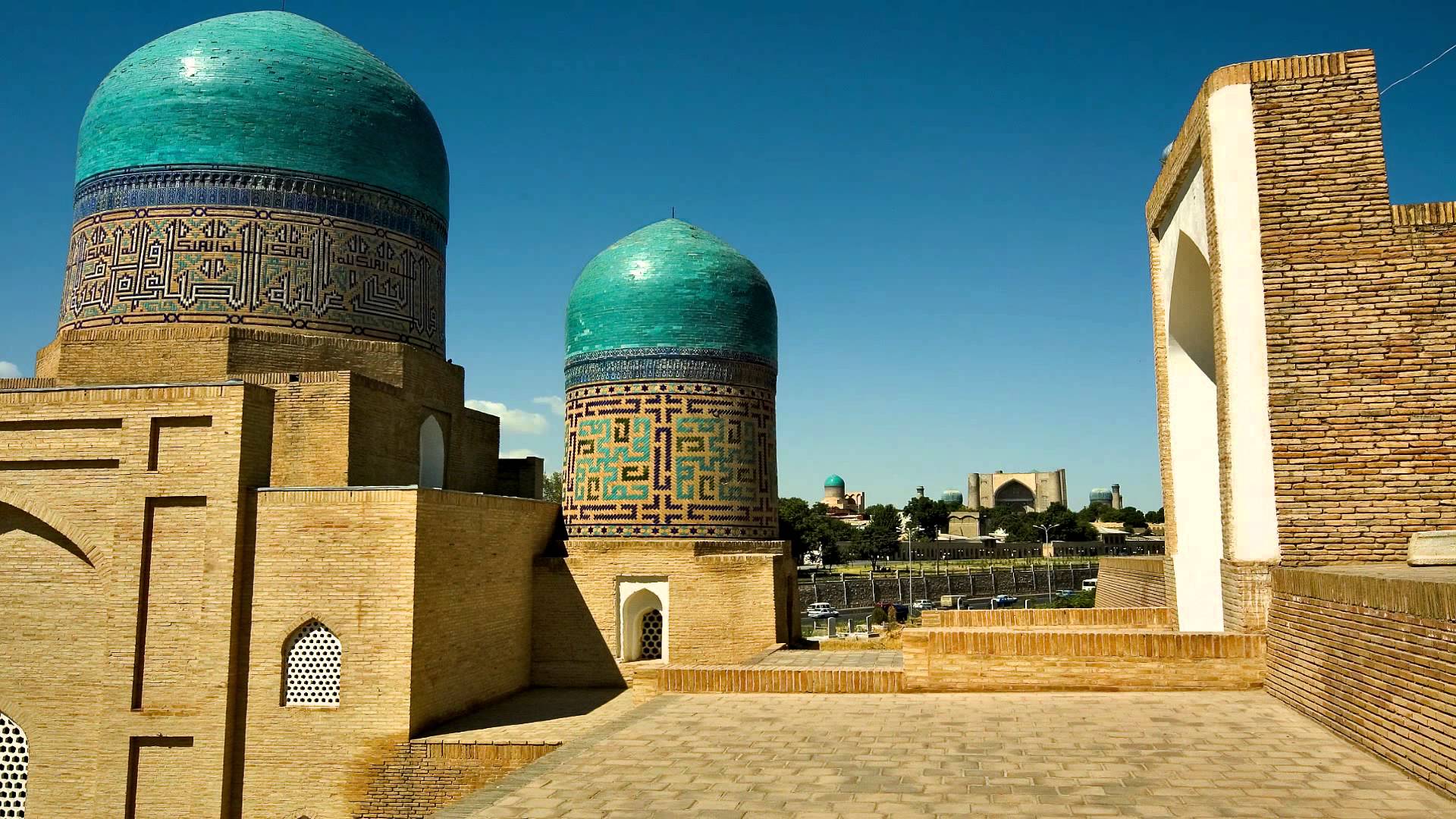 Mosque in Uzbekistan 2K wmv
