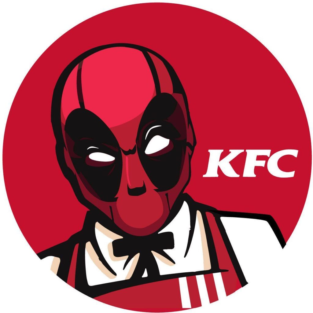 Deadpool KFC wallpapers 2K in Deadpool
