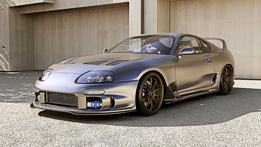 Toyota Supra 2K Backgrounds for PC – download for free