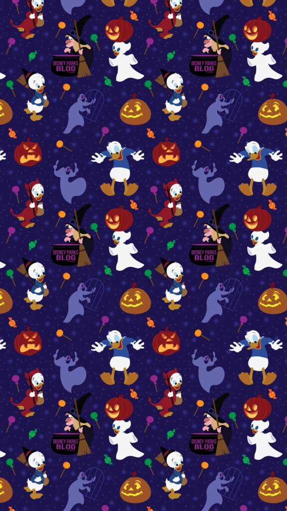 Donald Duck Halloween Wallpapers – iPhone|Android