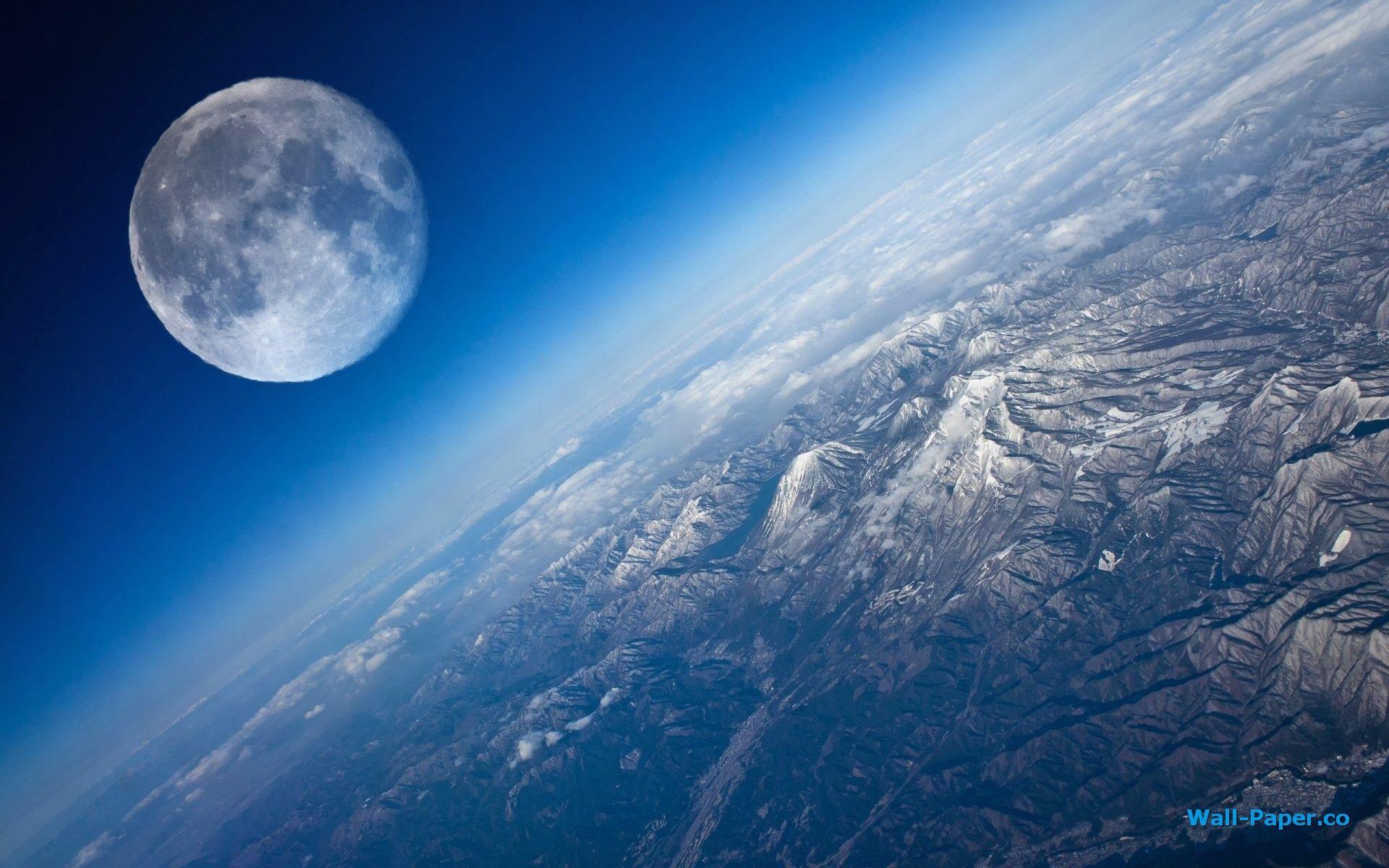 Wallpapers For – Earth From Moon Wallpapers Hd
