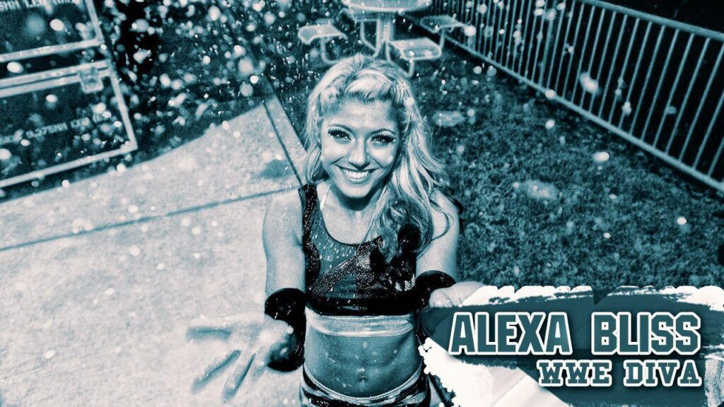 WWE Diva Alexa Bliss Split Toning Custom Wallpapers by
