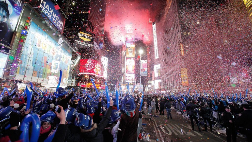 Times square new year wallpapers time square new years eve