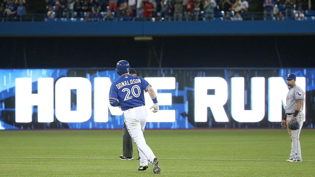 Take that, Pete Rose Josh Donaldson homers in first at