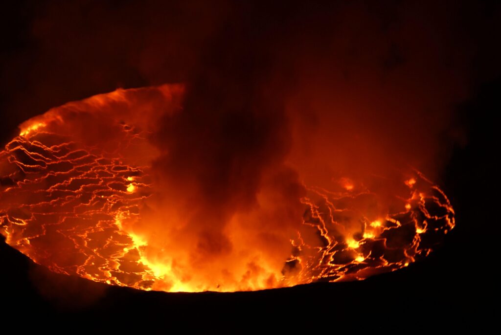 Mt Nyiragongo Volcano Trek, Congo……or ‘The Mountain was on fire
