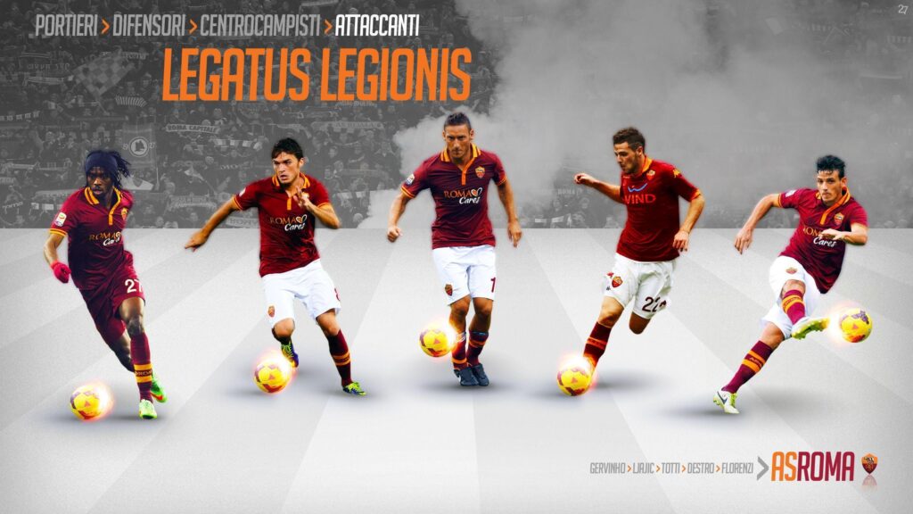 As Roma FC Desk 4K Backgorund