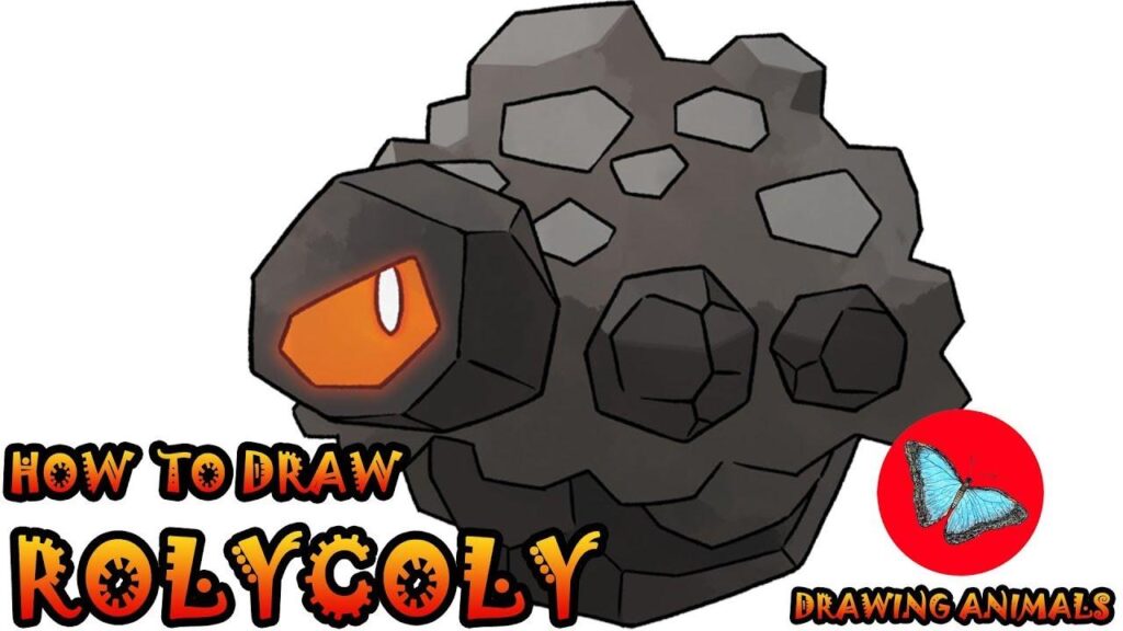 How To Draw Rolycoly Pokemon