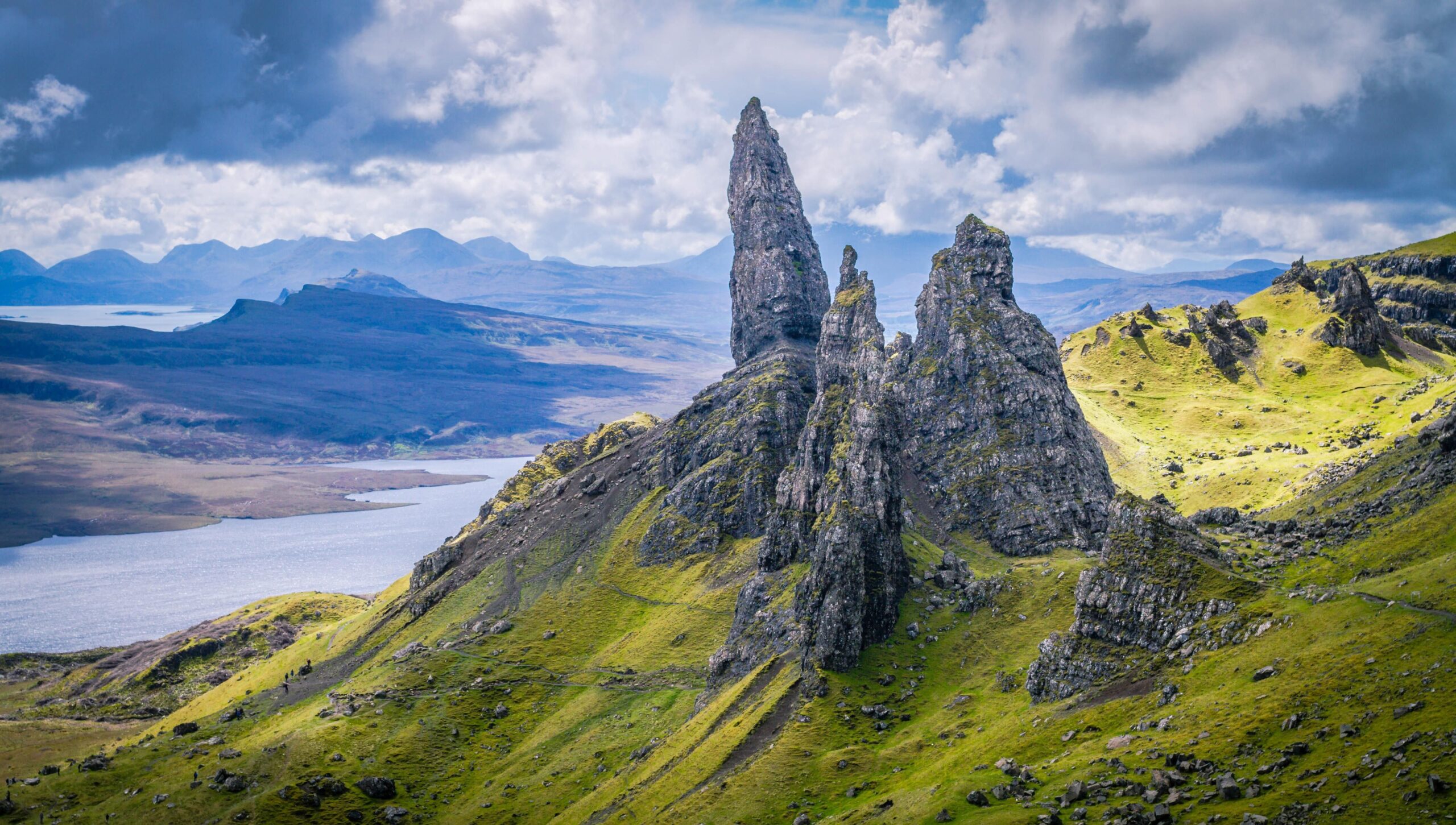 Old Man of Storr, Isle of Skye, Scotland 2K Wallpapers From