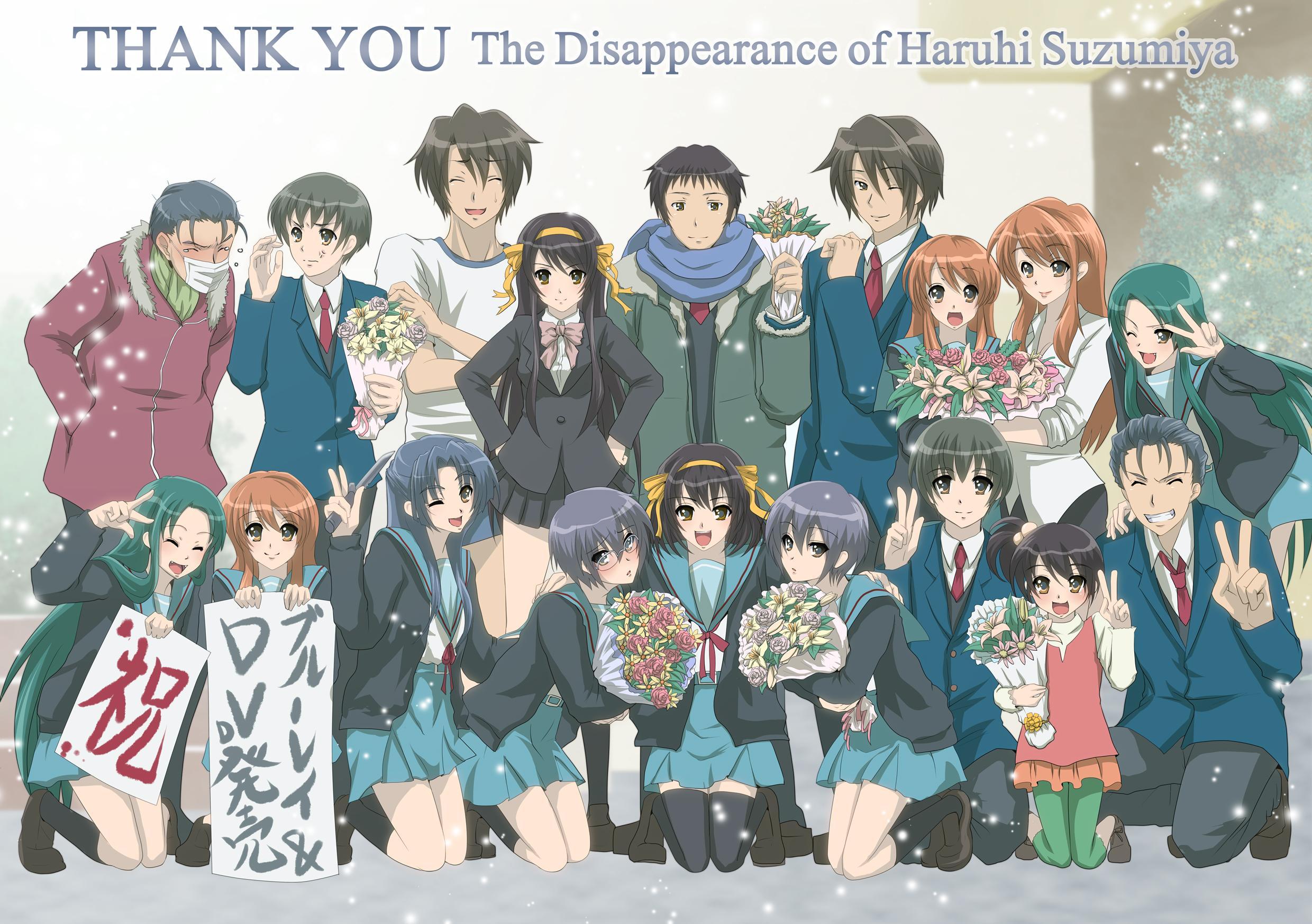 The Disappearance of Haruhi Suzumiya Wallpaper The Disappearance of