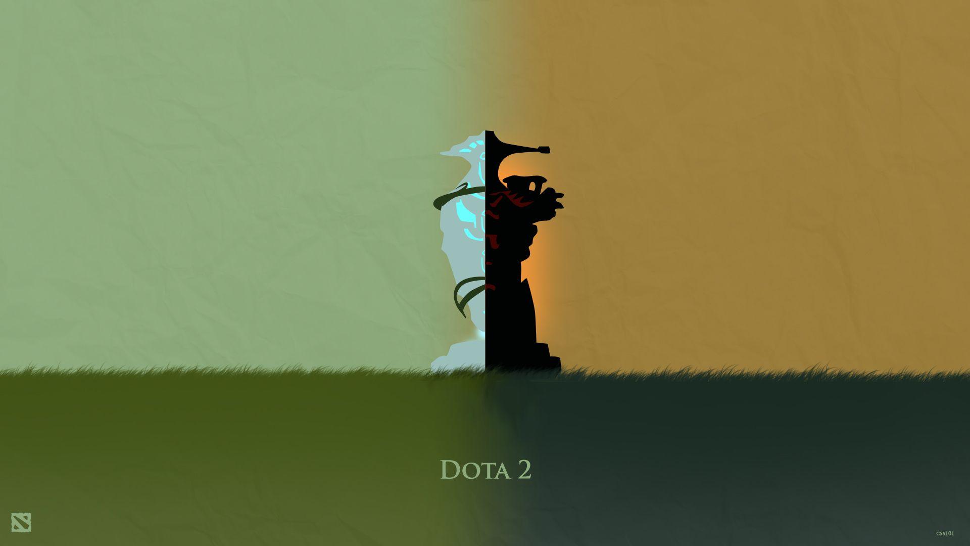 Beautiful Dota Heroes Silhouette 2K Wallpapers