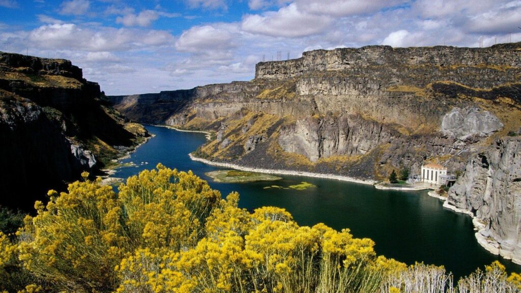 Rivers Waterfalls Idaho Parks Nature Wallpapers Samsung Galaxy S