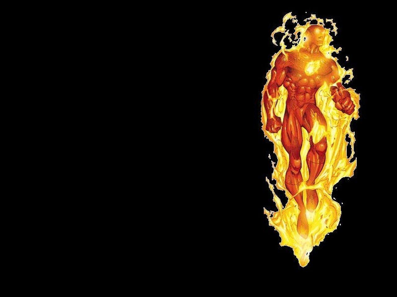 Pix For – The Human Torch Wallpapers