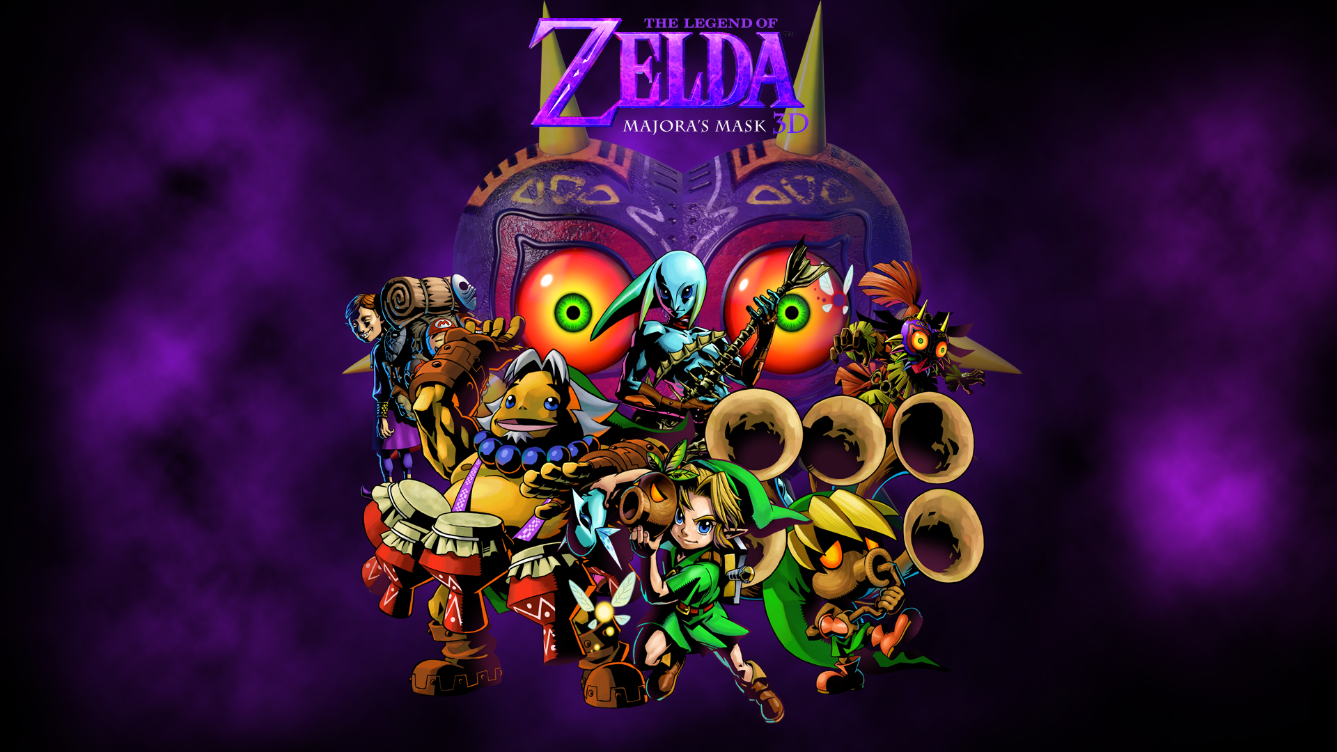 The Legend Of Zelda Majora’s Mask 2K Wallpapers and Backgrounds