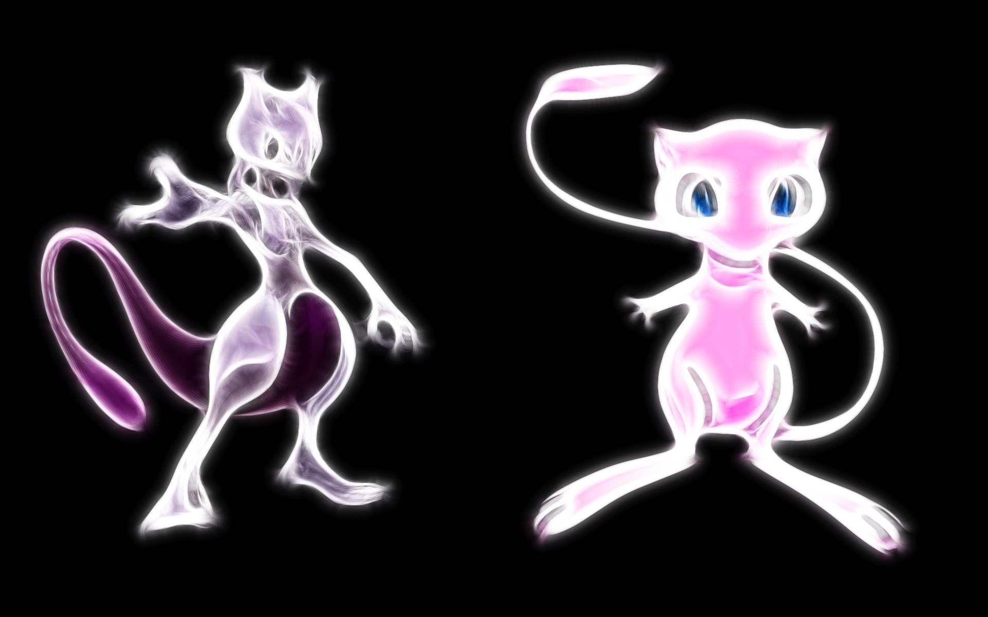 Mew and Mewtwo Wallpapers