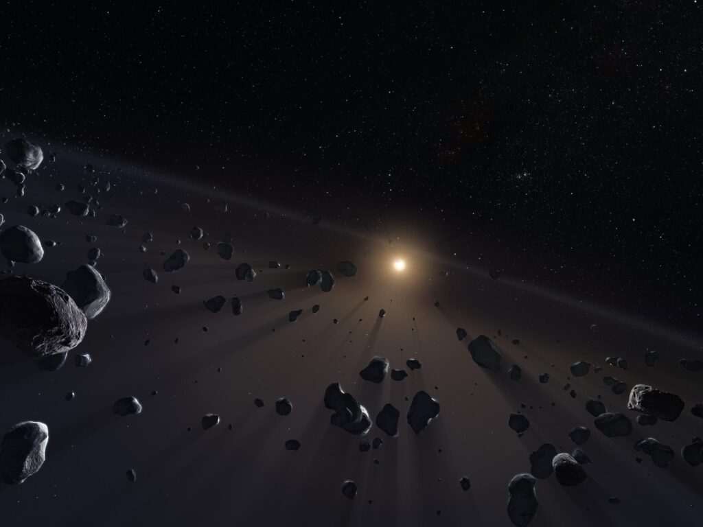 Kuiper Belt’s ice cores