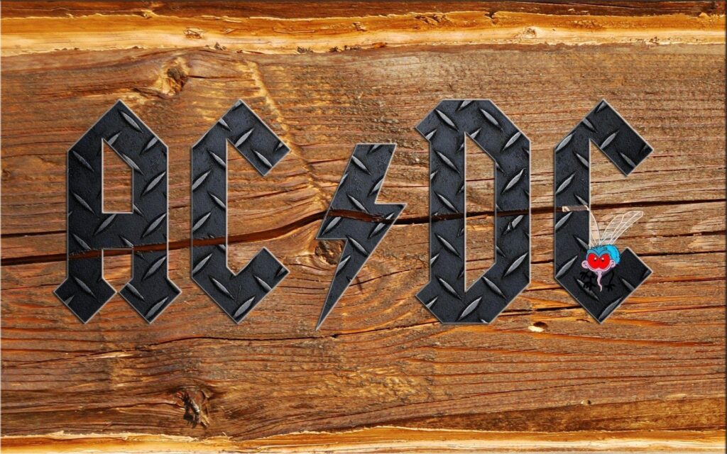 Covers Album AC|DC Heavy Metal Band Wallpaper Desk 4K Wide