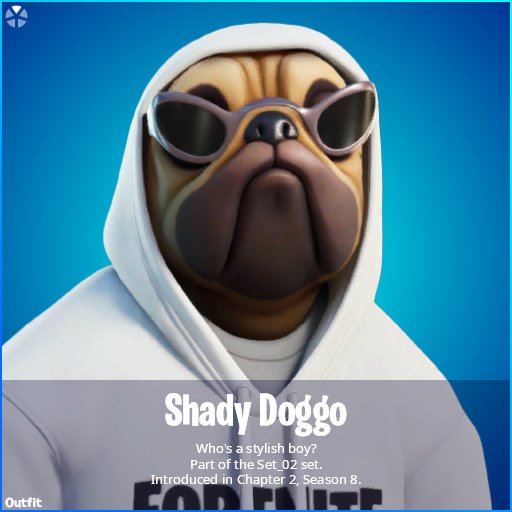 Shady Doggo Fortnite wallpapers