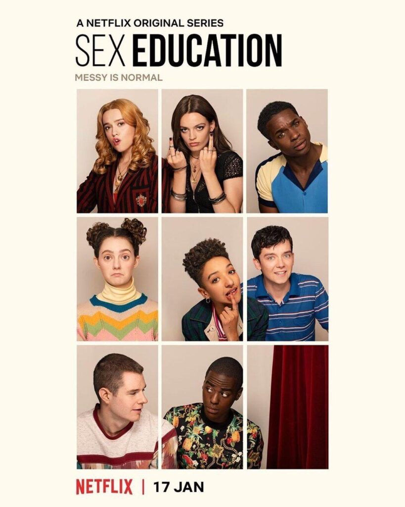 Sex Education Season Poster Full Size Poster Wallpaper