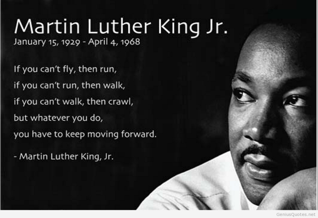 Martin Luther King Jr – Quotes on Wallpaper