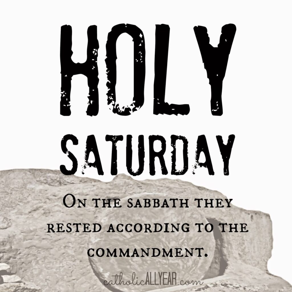 Beautiful Holy Saturday Wish Pictures