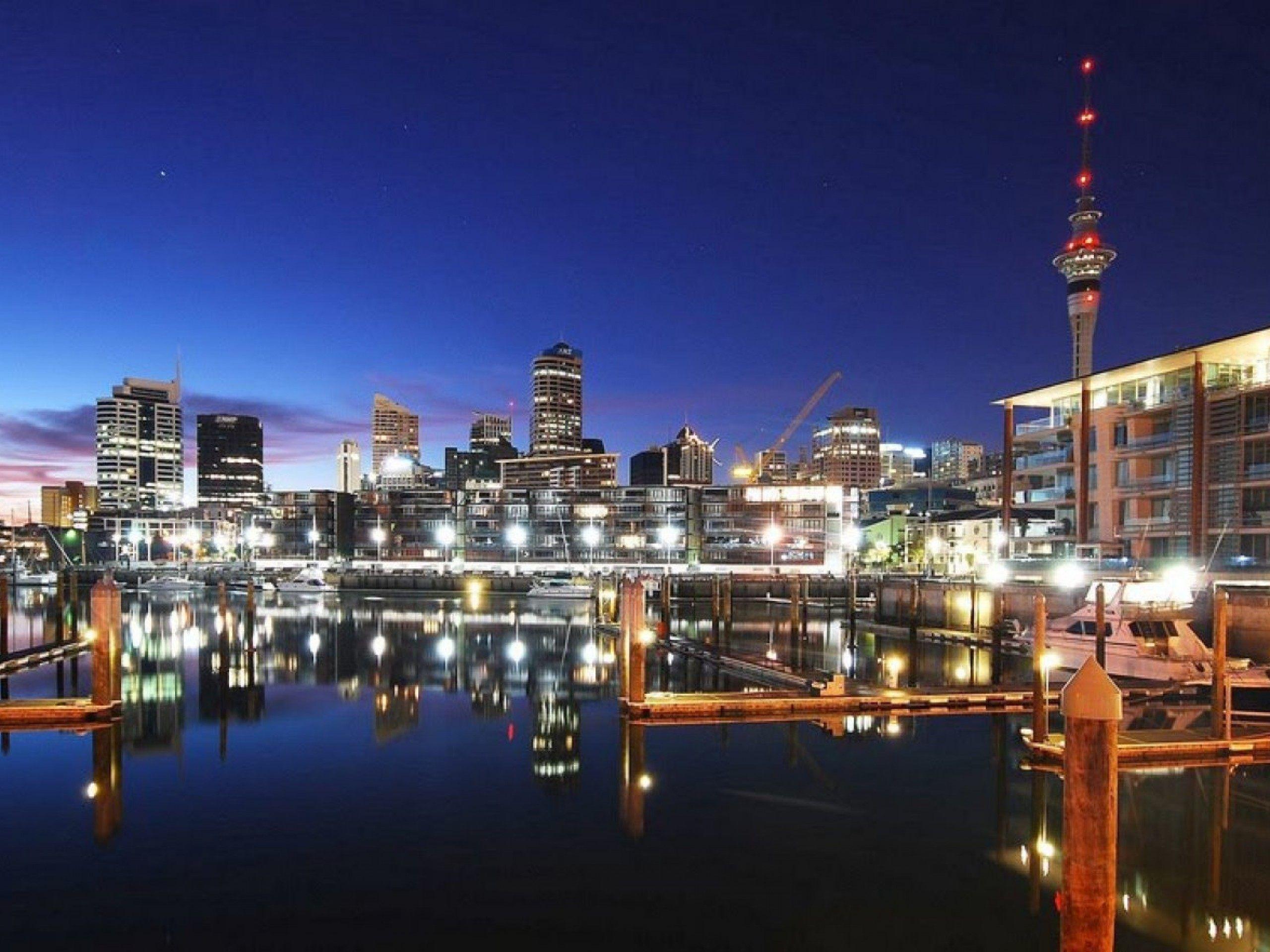 Auckland City New Zealand Nightlife