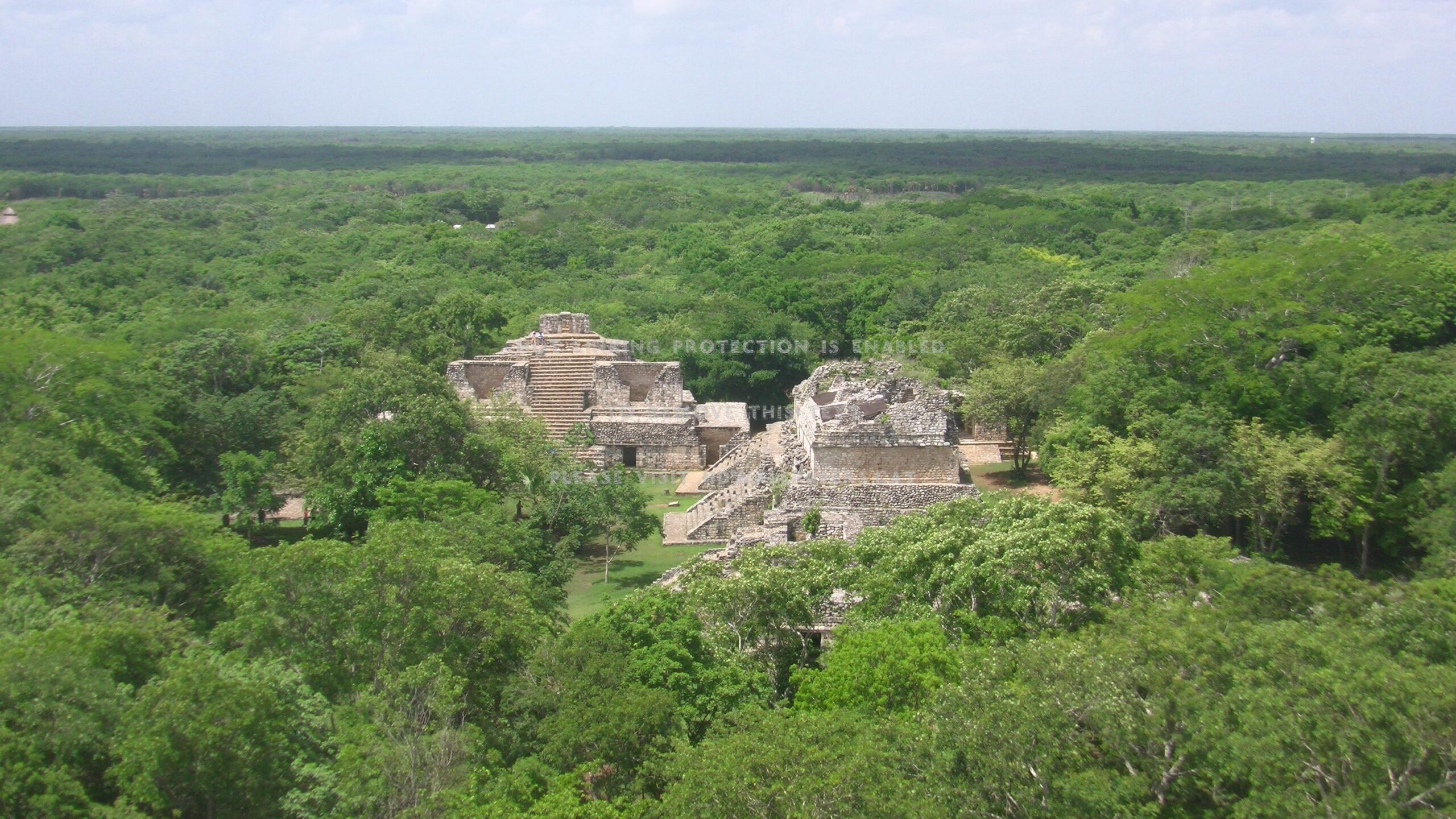 Ek balam mayan forest yucatan peninsula