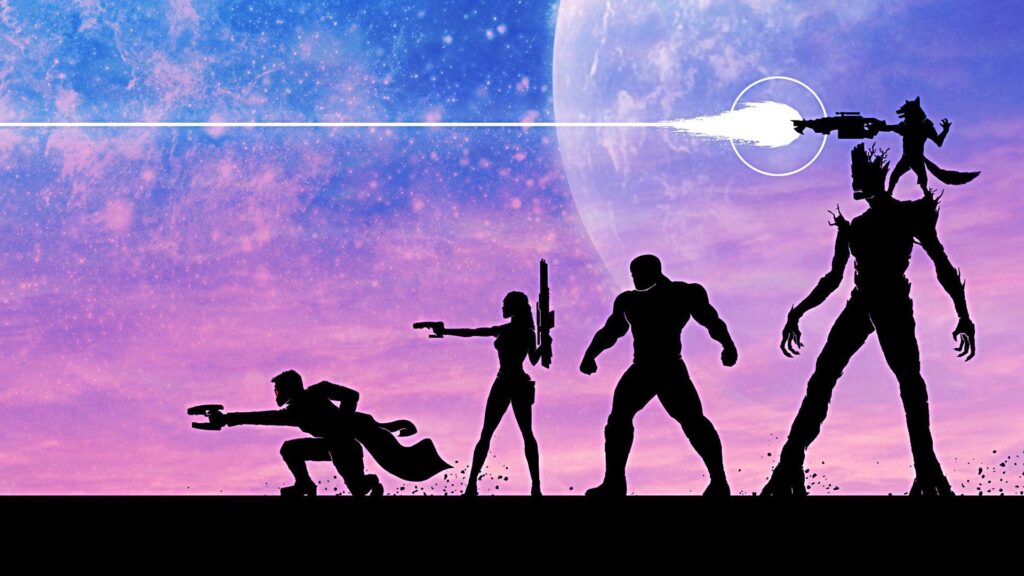 Android Wallpaper Guardians of the Galaxy