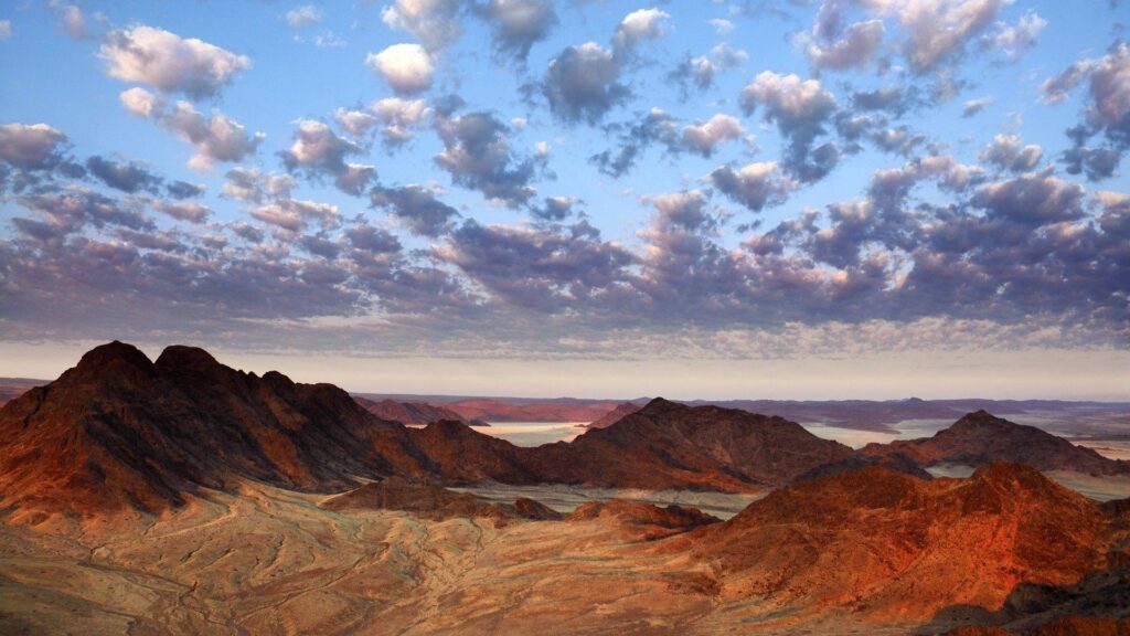 Desert view namibia africa wallpapers