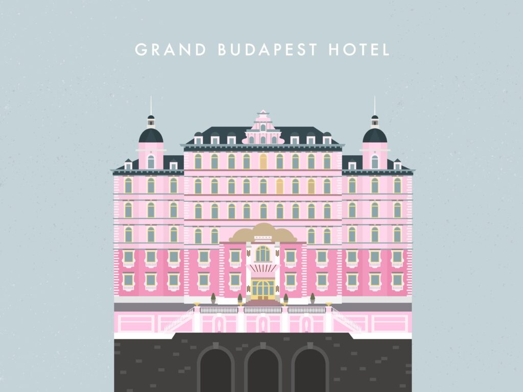 Grand Budapest hotel || desk 4K wallpapers
