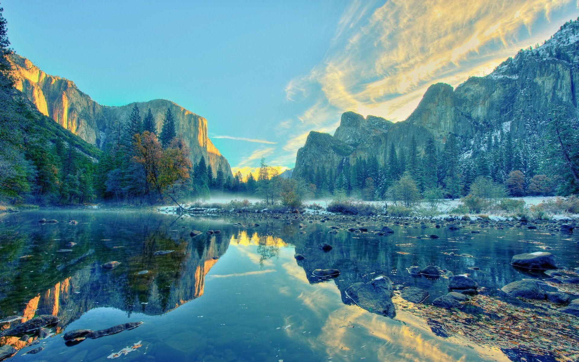 Calming Yosemite National Park wallpapers