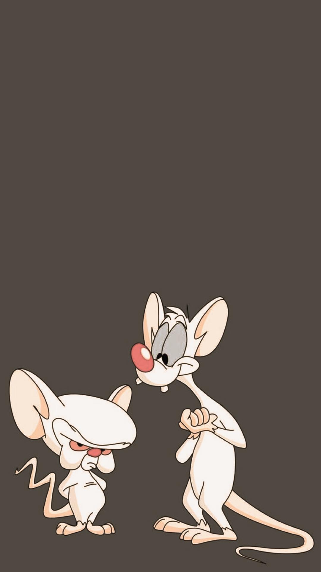 Free 2K Pinky and the Brain Phone Wallpaper