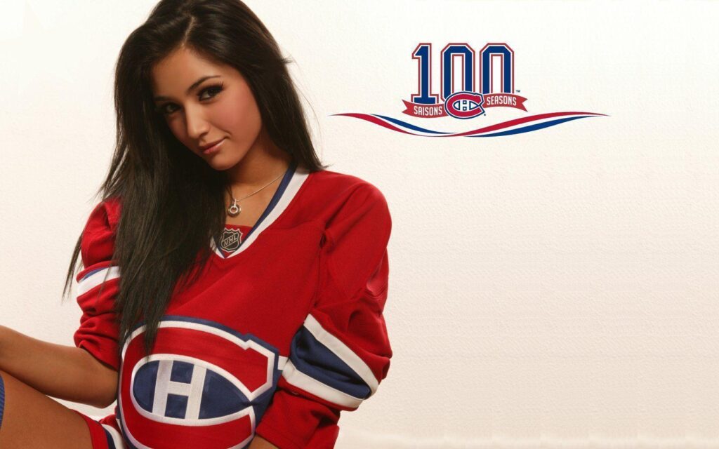 Montreal Canadiens Girl 2K Wallpapers