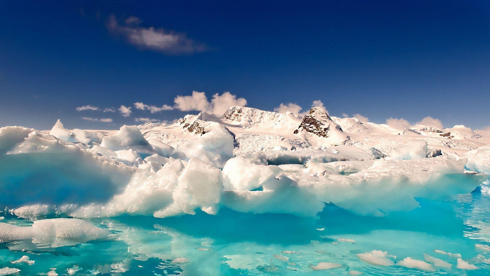 Frozen Antarctica 2K Wallpapers