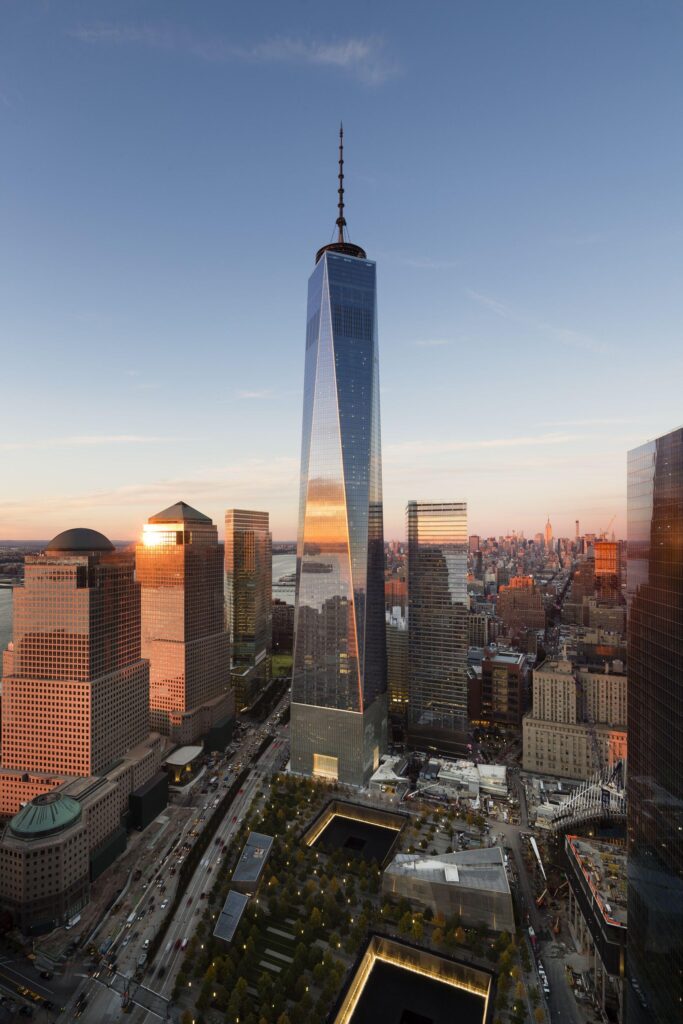Gallery of Wallpaper of SOM’s Completed One World Trade Center in New