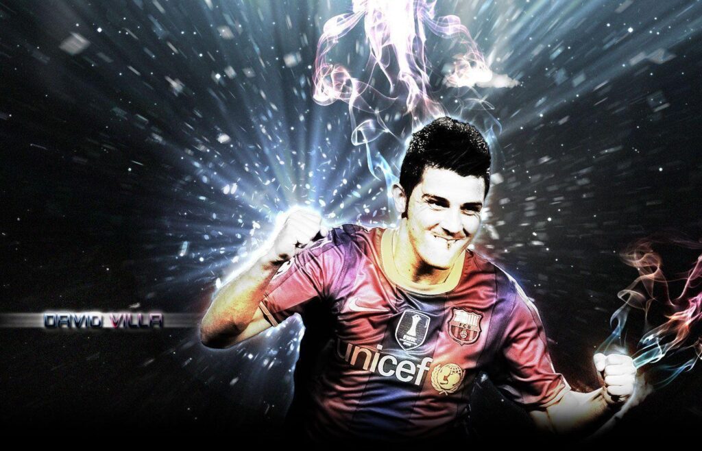 Wallpaper For – David Villa And Messi Wallpapers